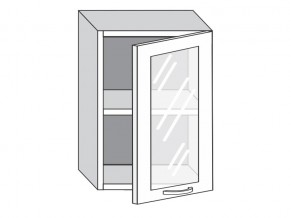 1.50.3 Шкаф настенный (h=720) на 500мм с 1-ой стекл. дверцей в Берёзовском - beryozovskij.магазин96.com | фото