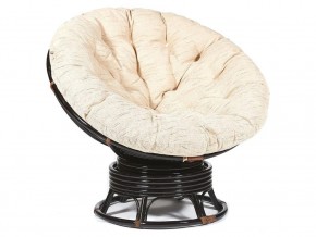 Кресло-качалка Papasan w 23/01 B с подушкой Antique brown, ткань Старт в Берёзовском - beryozovskij.магазин96.com | фото