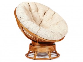 Кресло-качалка Papasan w 23/01 B с подушкой Cognac, ткань Старт в Берёзовском - beryozovskij.магазин96.com | фото