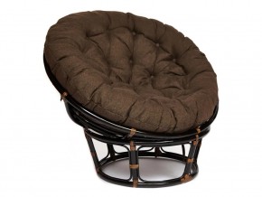 Кресло Papasan 23/01 W с подушкой Antique brown, ткань Коричневый в Берёзовском - beryozovskij.магазин96.com | фото