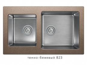 Мойка комбинированная Tolero twist TTS-840 Темно-бежевый 823 в Берёзовском - beryozovskij.магазин96.com | фото