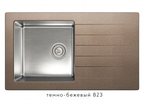 Мойка комбинированная Tolero twist TTS-860 Темно-бежевый 82 в Берёзовском - beryozovskij.магазин96.com | фото