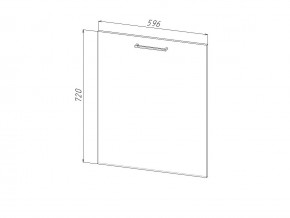 П 60 Комплект для посудомоечной машины 600 мм (цоколь + фасад) ЛДСП в Берёзовском - beryozovskij.магазин96.com | фото
